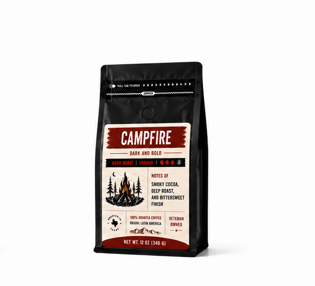 CAMPFIRE - Dark Roast, Bold & Smoky
