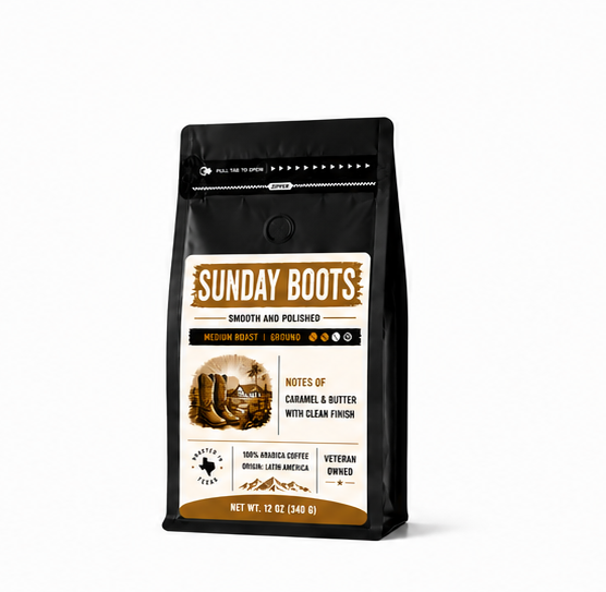 SUNDAY BOOTS - Medium roast, mellow caramel sweetness