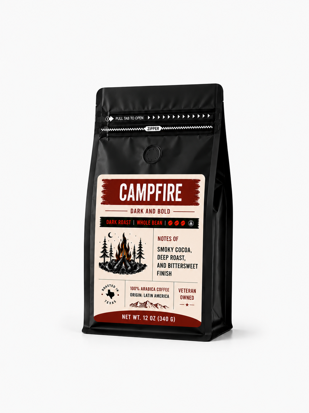 CAMPFIRE - Dark and Bold
