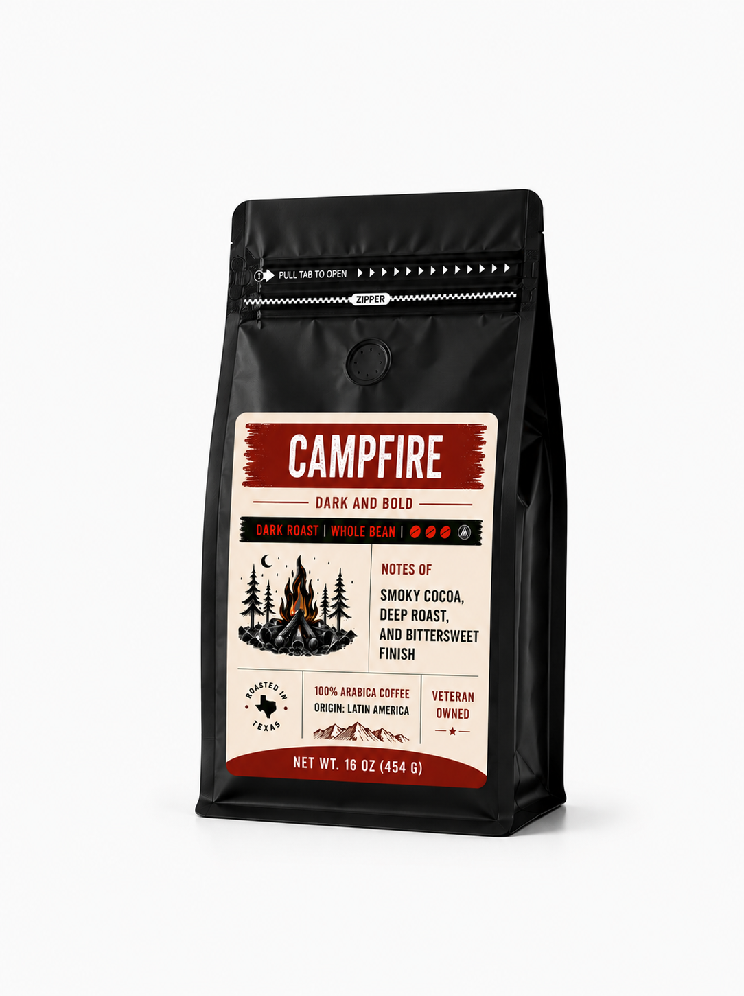 CAMPFIRE - Dark and Bold