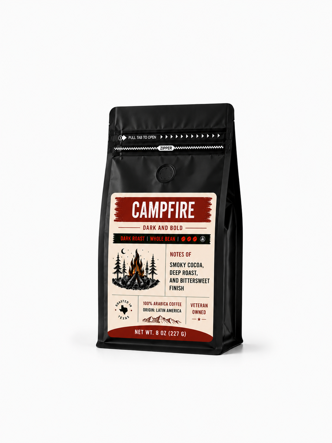 CAMPFIRE - Dark and Bold