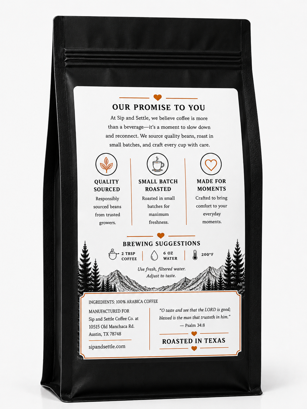 BLACK TIMBER - Dark Roast, Full, & Smoky